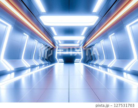 宇宙船　異次元空間 127531703