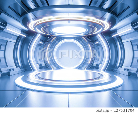 宇宙船　異次元空間 127531704