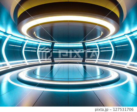 宇宙船　異次元空間 127531706
