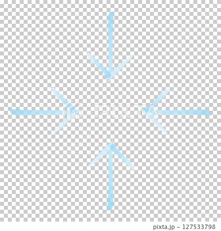 Simple arrows drawn by hand in watercolor style: inner up, down, left and right arrows Simple arrows drawn by hand in watercolor style: inner up, down, left and right arrows 127533798