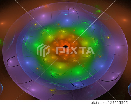 Imaginatory fractal abstract background Image 127535395