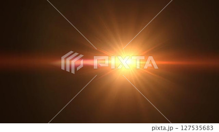 Digital lens Flare , lens flare, light leaks , Abstract overlays background. 127535683