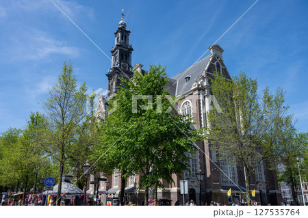 アムステルダム・西教会（ウェステルケルク）／オランダ 127535764