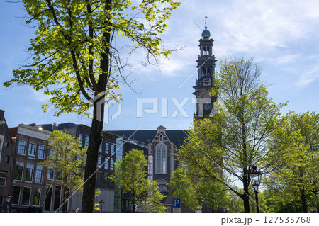 アムステルダム・西教会（ウェステルケルク）／オランダ 127535768