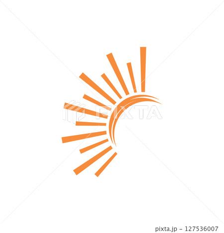 sun logo icon sun logo icon 127536007