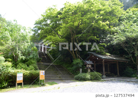 日向大神宮　境内入口　京都市山科区日ノ岡 127537494