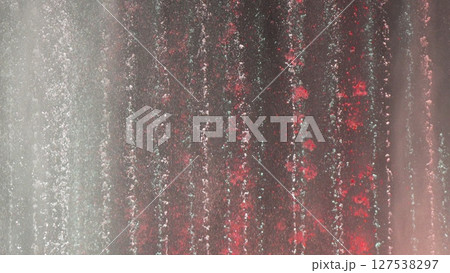 Water Curtain Lights Night Illumination: Dynamic water curtain light display at night, creating an illuminated visual spectacle. Water Curtain Lights Night Illumination: Dynamic water curtain light display at night, creating an illuminated visual spectacle. 127538297