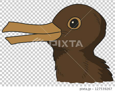 Optical illusion: duck and rabbit "AI generated image" 127539267