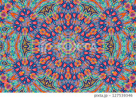 Abstract background with bright colorful pattern 127539346