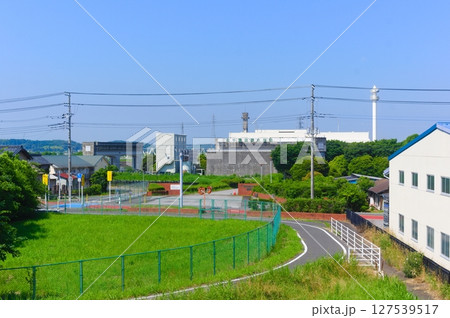 千葉県印西市北千葉揚排水機場周辺2025年6月 千葉県印西市北千葉揚排水機場周辺2025年6月 127539517