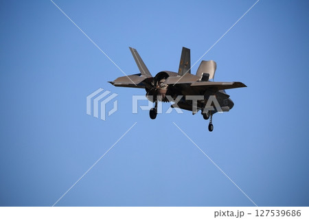 ホバリングするステルス戦闘機 127539686
