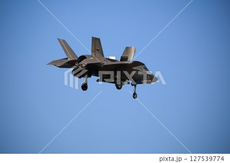 ホバリングする戦闘機 ホバリング ホバリングする戦闘機 ホバリング 127539774