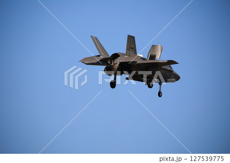 ホバリングする戦闘機 ホバリング ホバリングする戦闘機 ホバリング 127539775