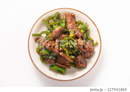 こてっちゃん　ピーマン炒め 127541804