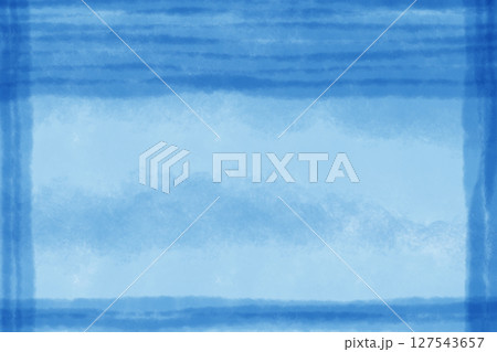 イラスト素材: 水色のグラデーションスライド(斑) イラスト素材: 水色のグラデーションスライド(斑) 127543657