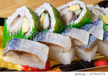 鯖寿司 鯖巻寿司 鯖寿司 鯖巻寿司 127543775