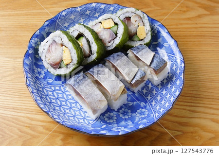 鯖寿司 鯖巻寿司 鯖寿司 鯖巻寿司 127543776
