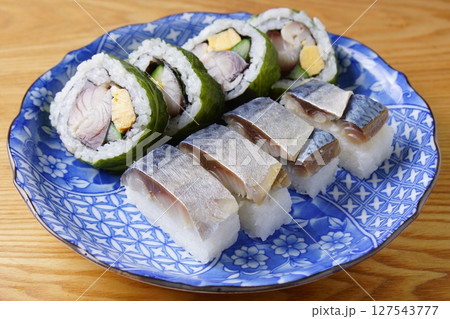 鯖寿司 鯖巻寿司 鯖寿司 鯖巻寿司 127543777