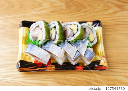 鯖寿司 鯖巻寿司 鯖寿司 鯖巻寿司 127543780