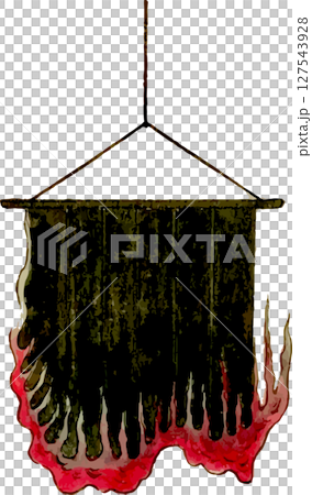 Fireproof Kabuki props material 127543928