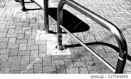 公園の車止め 127544689