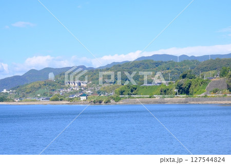 千綿駅から望む美しい風景 127544824