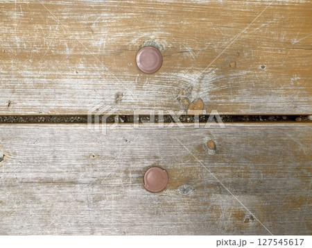 木製ベンチ背景素材3 木製ベンチ背景素材3 127545617