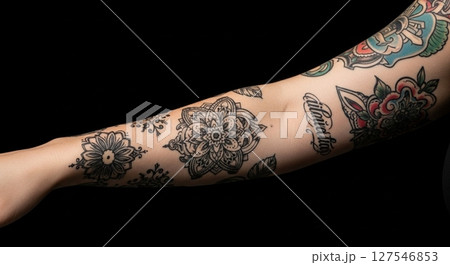 Modern Japanese Inspired Tattoo Art 127546853