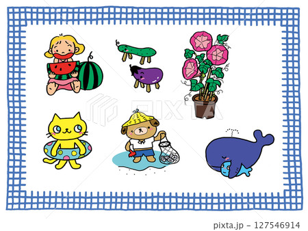 夏のカット 夏のカット 127546914