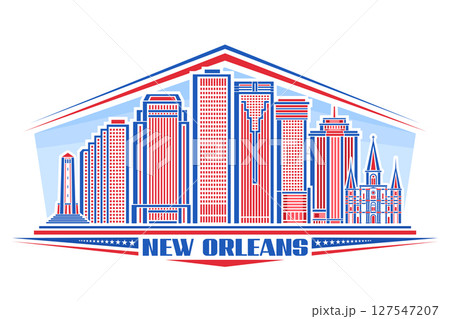 Vector illustration of New Orleans 127547207