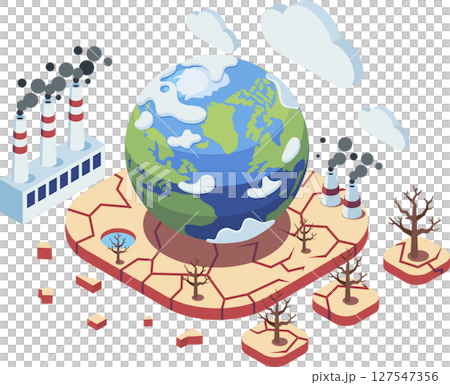 Isometric Global Warming with Pollution and Deforestation Isometric Global Warming with Pollution and Deforestation 127547356