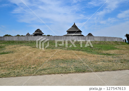 吉野ヶ里遺跡　集落の様子 127547613