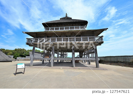 吉野ヶ里遺跡 集落の様子 吉野ヶ里遺跡 集落の様子 127547621