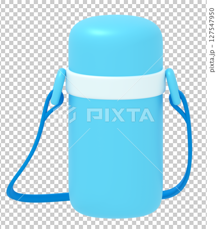 淡藍色水瓶 127547950