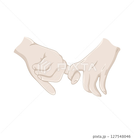 Illustration of Couple holding hands Illustration of Couple holding hands 127548046