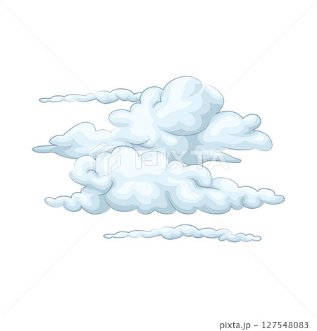 Illustration of Cloud 127548083