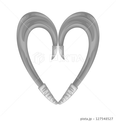 Illustration of Fishing Hook 127548527