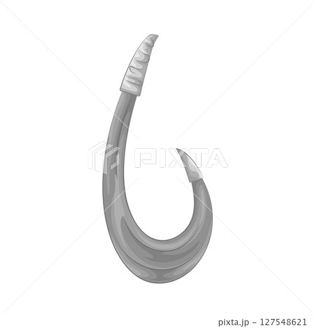 Illustration of Fishing Hook Illustration of Fishing Hook 127548621