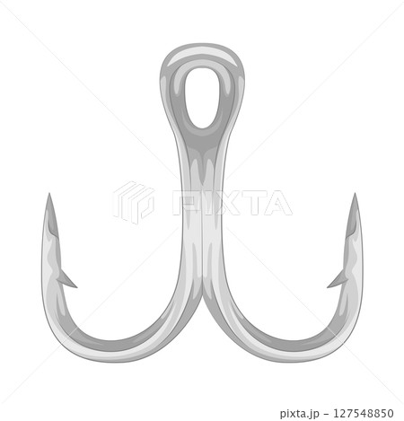 Illustration of Fishing Hook 127548850