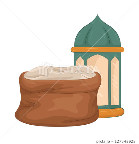 Illustration of Infaq Illustration of Infaq 127548928