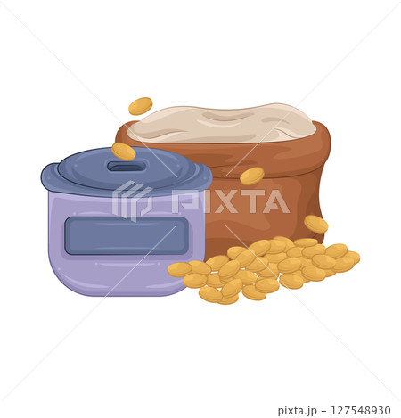 Illustration of Infaq Illustration of Infaq 127548930
