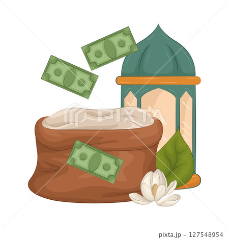 Illustration of Infaq 127548954