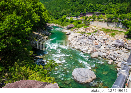 中山七里【岐阜県飛騨川沿いの絶景】 127549681