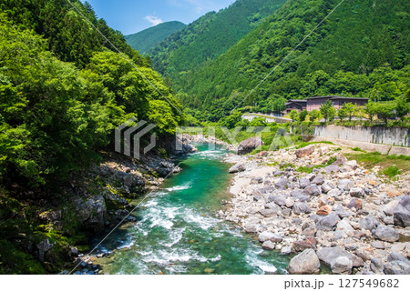中山七里【岐阜県飛騨川沿いの絶景】 中山七里【岐阜県飛騨川沿いの絶景】 127549682