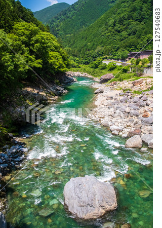 中山七里【岐阜県飛騨川沿いの絶景】 中山七里【岐阜県飛騨川沿いの絶景】 127549683