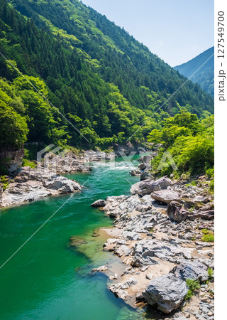 中山七里【岐阜県飛騨川沿いの絶景】 中山七里【岐阜県飛騨川沿いの絶景】 127549700