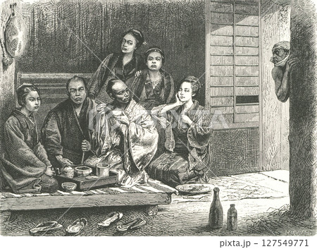 門番小屋:アンベール「幕末日本図絵」 1874 門番小屋:アンベール「幕末日本図絵」 1874 127549771