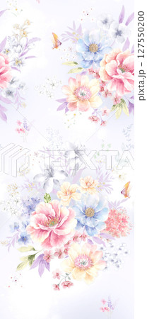 Diverse Floral Pattern Collection for Creative Design 127550200