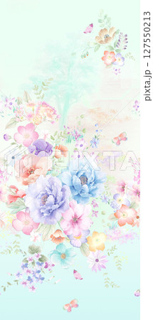 Diverse Floral Pattern Collection for Creative Design 127550213