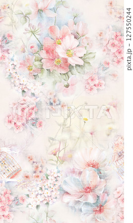 Diverse Floral Pattern Collection for Creative Design Diverse Floral Pattern Collection for Creative Design 127550244